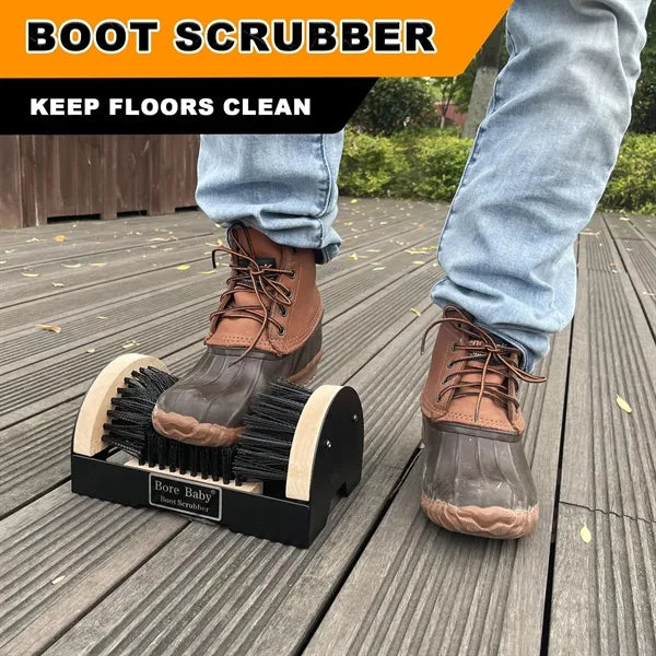 Outdoor Shoe Scraper Cleaner Brush