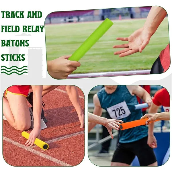 Track and Field Relay Foam Batons Sticks