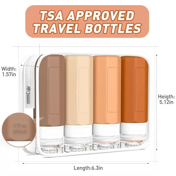 Silicone Travel Bottles