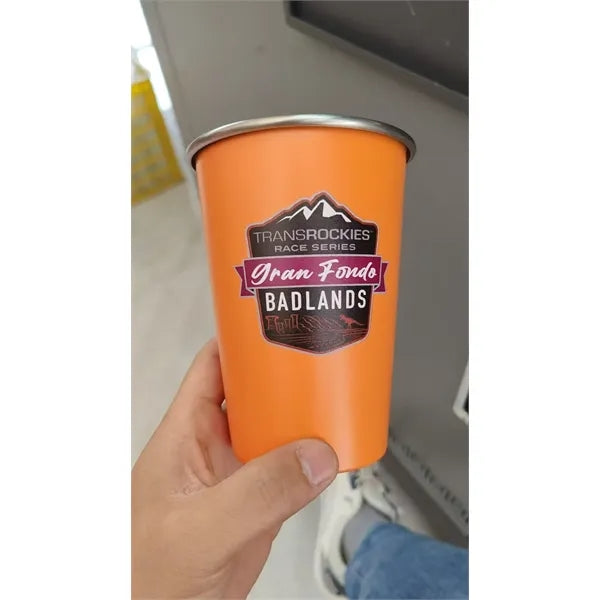 16 oz Stainless Steel Pint Cups