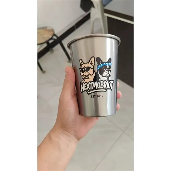 16 oz Stainless Steel Pint Cups