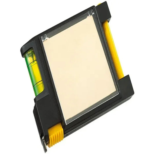 All-in-One Measuring Tool with Level, Memo Pad, and Pen