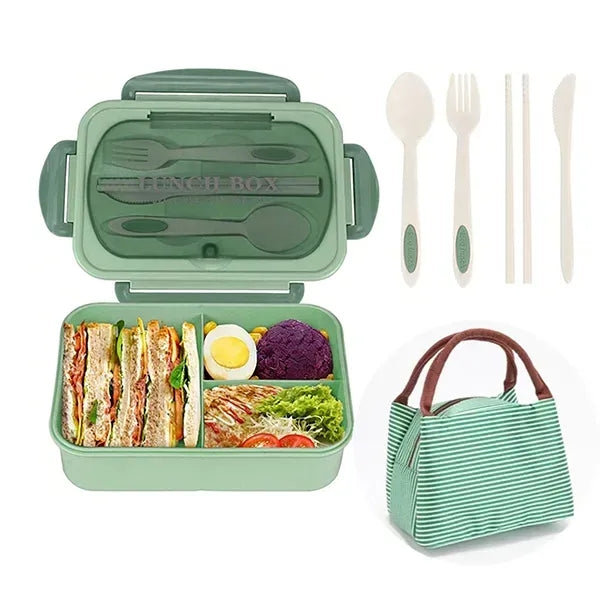Eco-Friendly Leakproof Bento Box for All Ages
