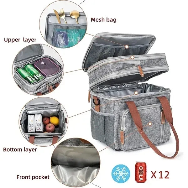 Portable Insulated Food Carrier