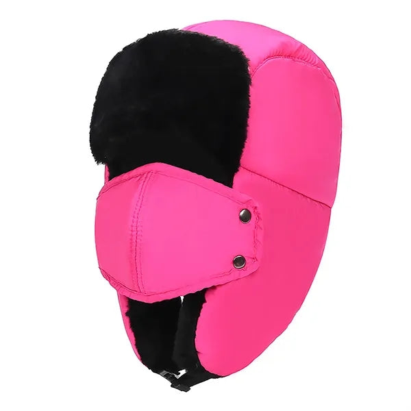 Winter Trapper Hat with Flap