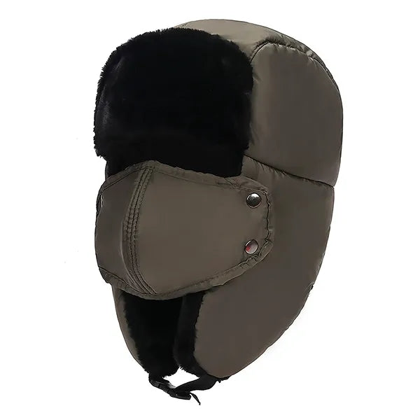 Winter Trapper Hat with Flap