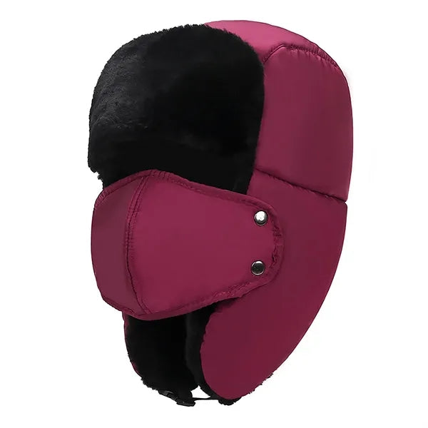 Winter Trapper Hat with Flap