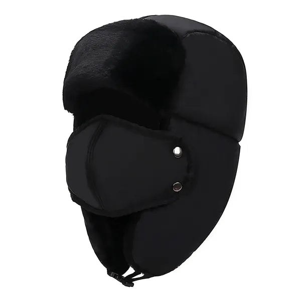 Winter Trapper Hat with Flap