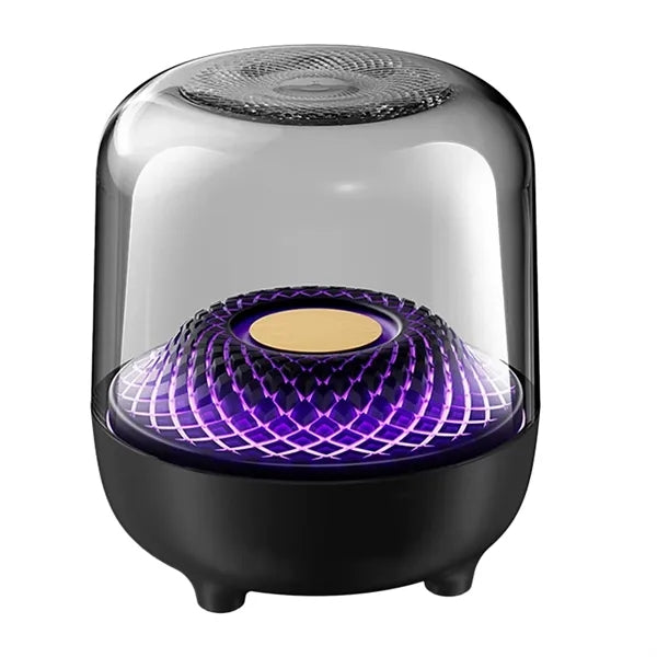Transparent Crystal Blue Tooth Speaker