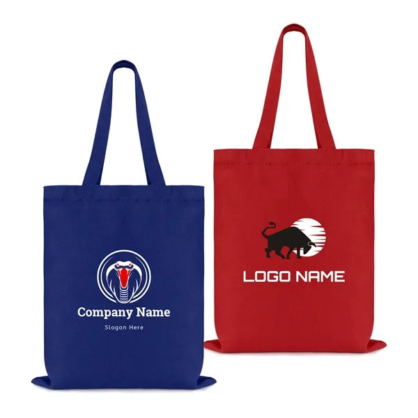 12 oz. 100% Cotton Canvas Tote Bag, Available in 11 Colors