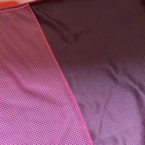 Single Color Screen Print CoolMax Towel