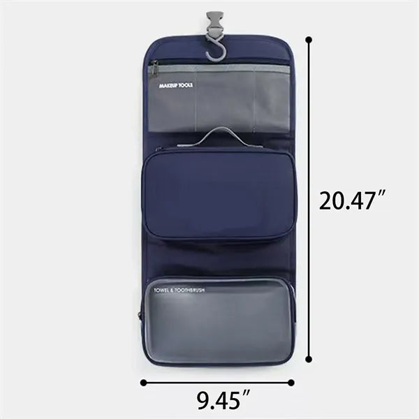 Roll Up Cosmetic Bag Compact Organizer for Travel Daily Use