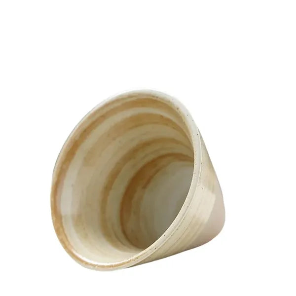 3.5oz & 6.8oz Conical Ceramic Cup Japanese Rustic Mug