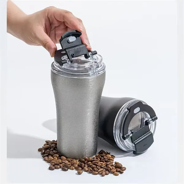 12.85OZ Stylish Insulated Tumbler With Lid Custom Logo