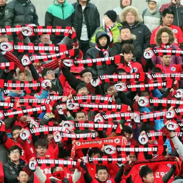 Fan Sports Team Scarf With Customizable Design