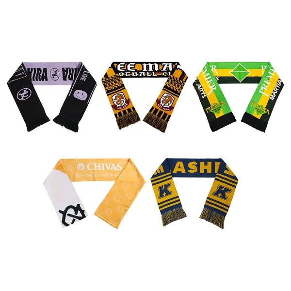 Fan Sports Team Scarf With Customizable Design