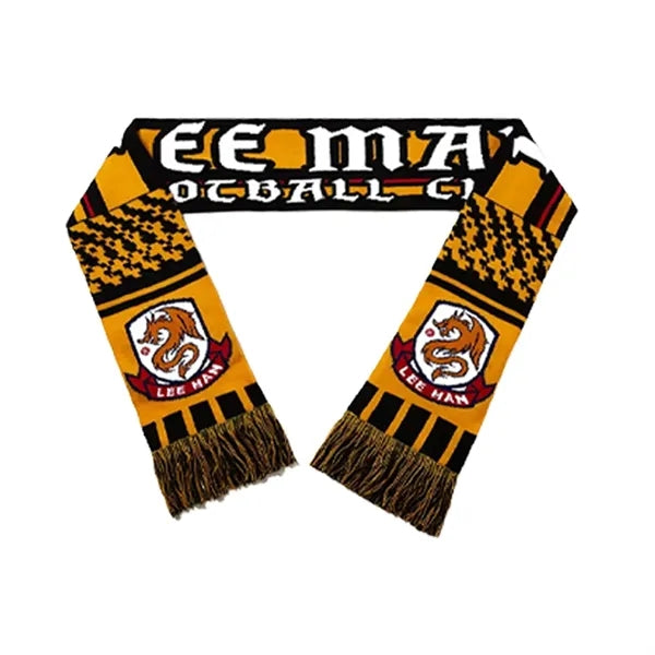 Fan Sports Team Scarf With Customizable Design