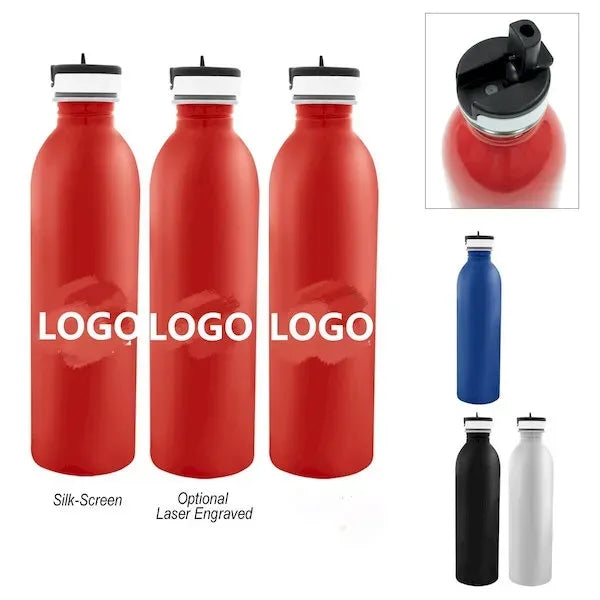 24 Oz. Full Color Stainless Steel Newcastle Bottle