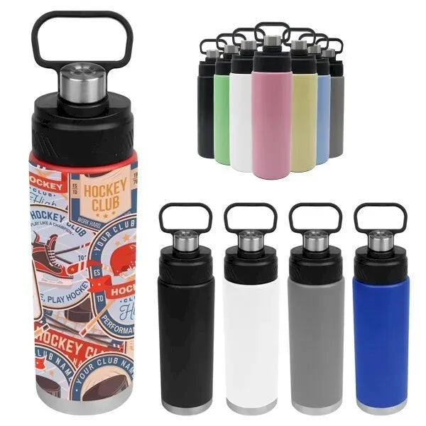 24 Oz. Full Color Stainless Steel Leighton Bottle