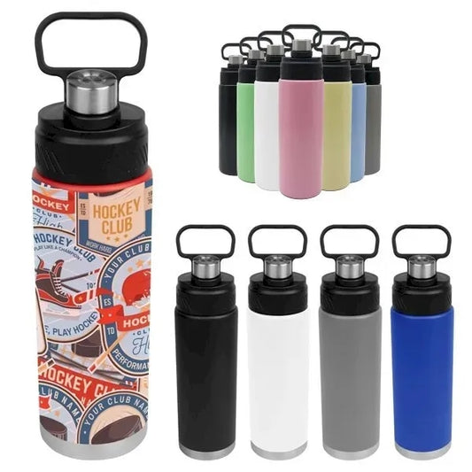 24 Oz. Full Color Stainless Steel Leighton Bottle
