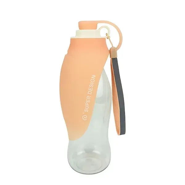 21 Oz. Recycled Pet Water Bottle & Dispensing Bowl