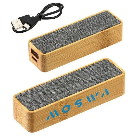 Bamboo & rPET 200 mAh Power Bank