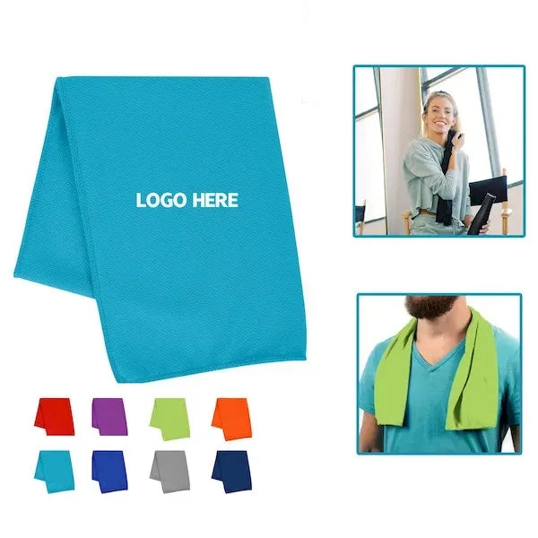 Large rPET Cooling Sport Towel