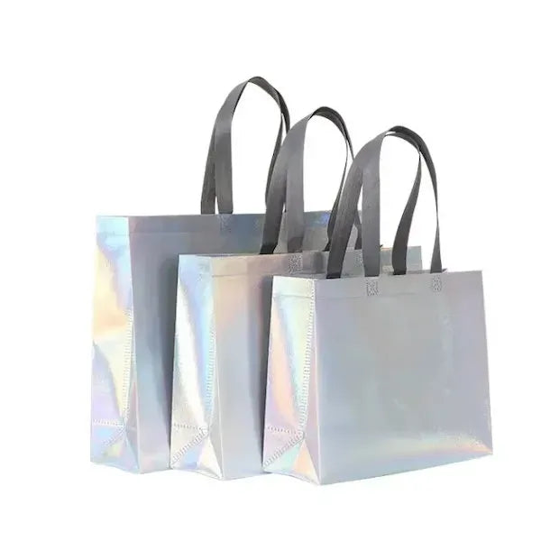 Laminated Metallic Tote Bag