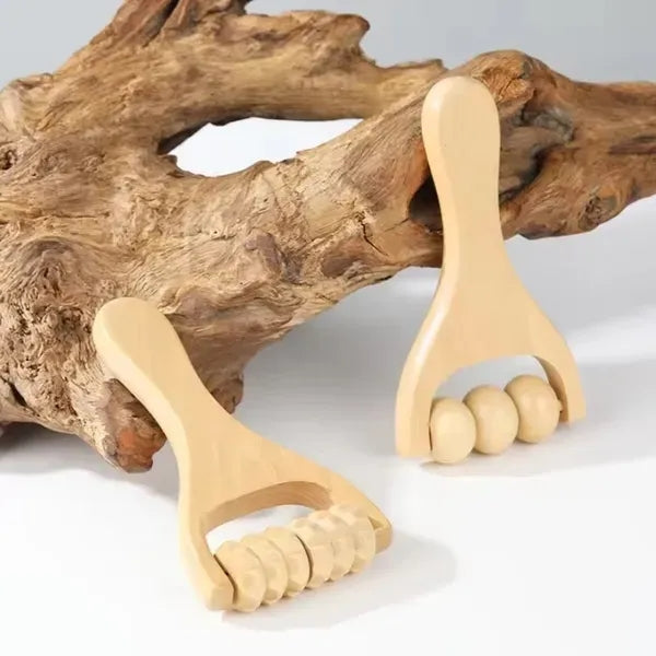Handheld Massager With Rollers