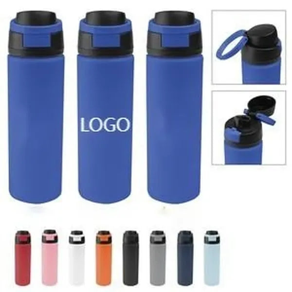 24 Oz. Pop Sip Recycled Stainless Steel Bottle