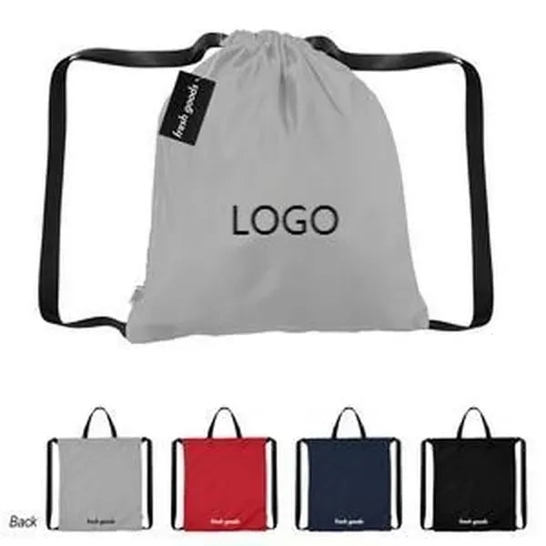Joel rPET Drawstring Tote Bag
