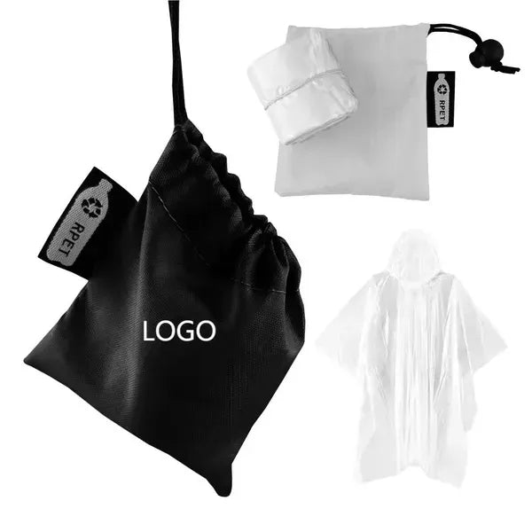 PE Poncho With rPET Pouch