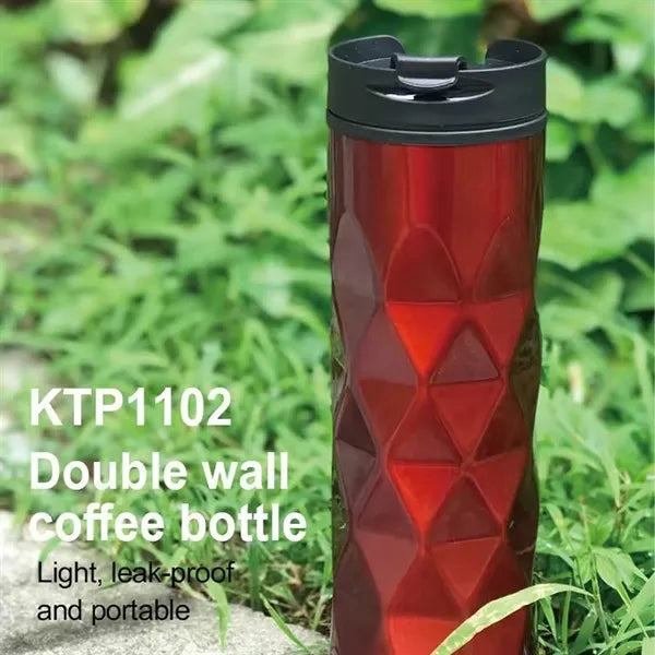 Unique stainless steel travel mug with custom logo thermos