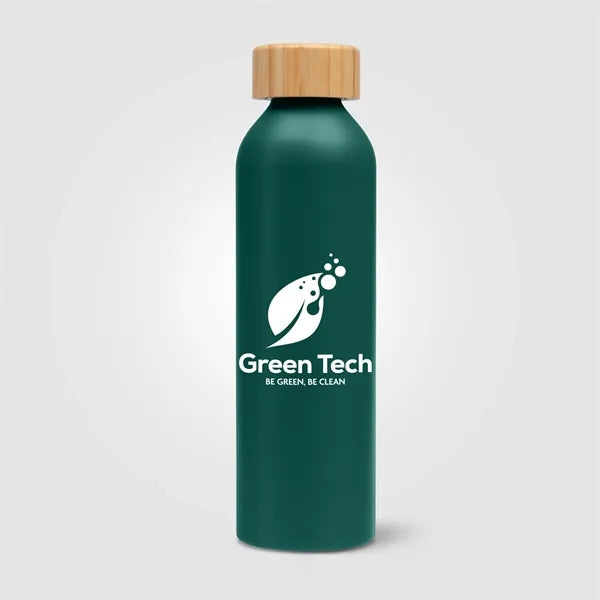 Eden - 20 oz. Aluminum Water Bottle with Bamboo Lid