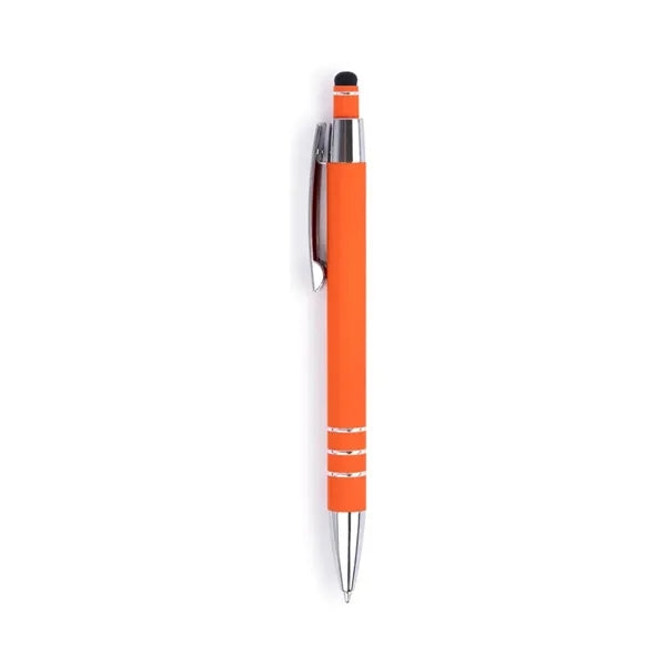Bethany Stylus Satin Soft Touch Click Metal Pen