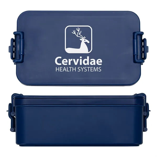 Canteen Stackable Lunch Box With Utensils