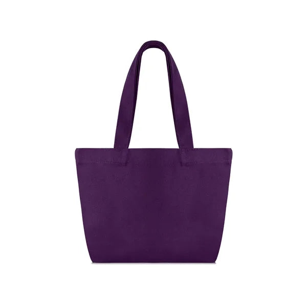 12 oz. Solid Color Canvas Tote with Long Carry Handles