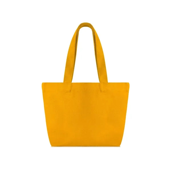 12 oz. Solid Color Canvas Tote with Long Carry Handles