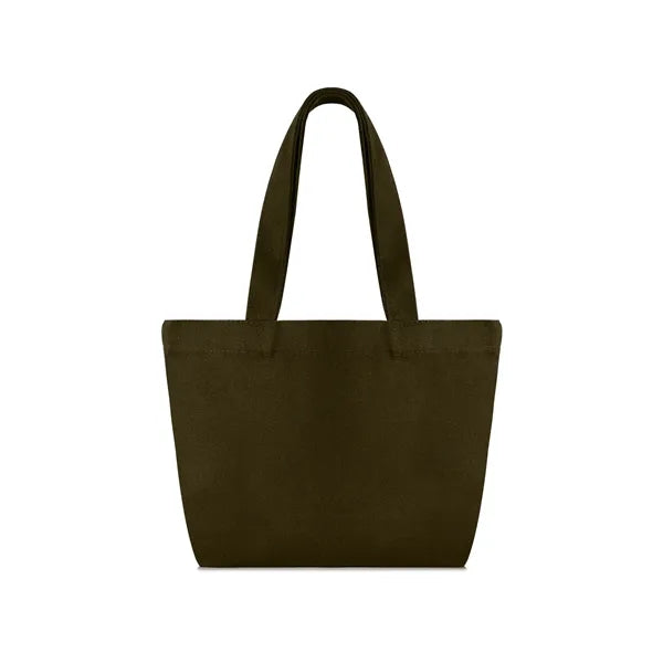 12 oz. Solid Color Canvas Tote with Long Carry Handles