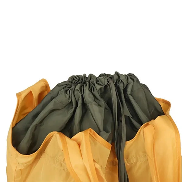 Large-Capacity Waterproof Folding Hand-Held Shopping Bag