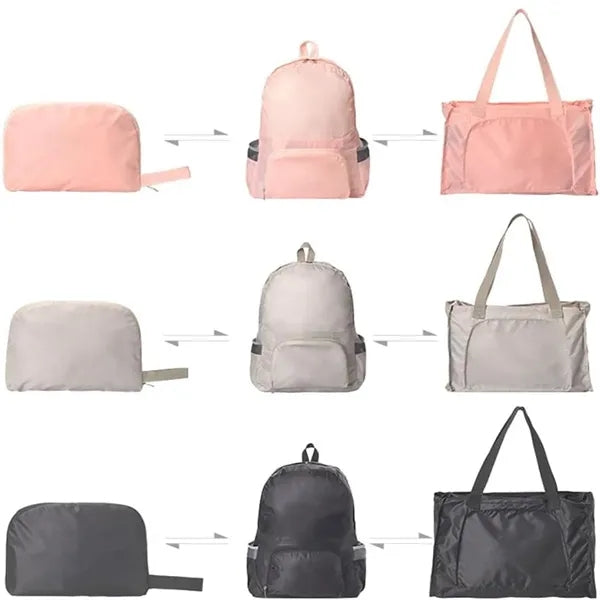 Waterproof Foldable Three-Purpose Light Travel Backpack