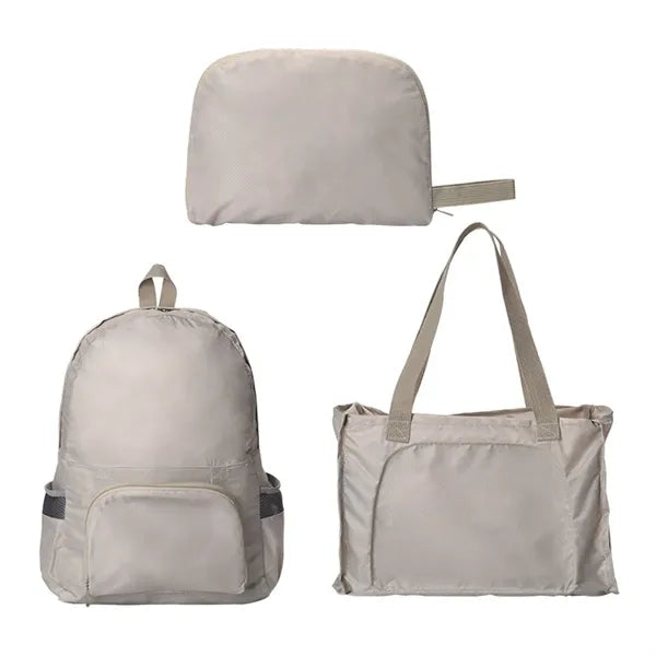 Waterproof Foldable Three-Purpose Light Travel Backpack