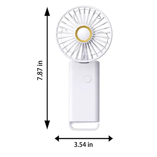 USB Charging Handheld Folding Neck Hanging Small Fan