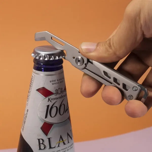 Portable Multi-Function Foldable Box Knife Keychain