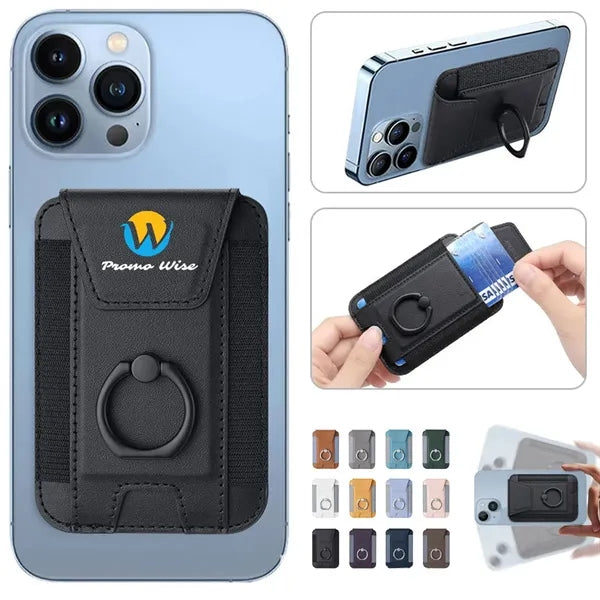 Elastic Cloth Magnetic Card Integrated Holder