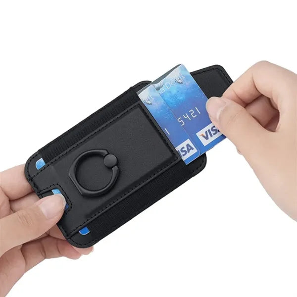 Elastic Cloth Magnetic Card Integrated Holder