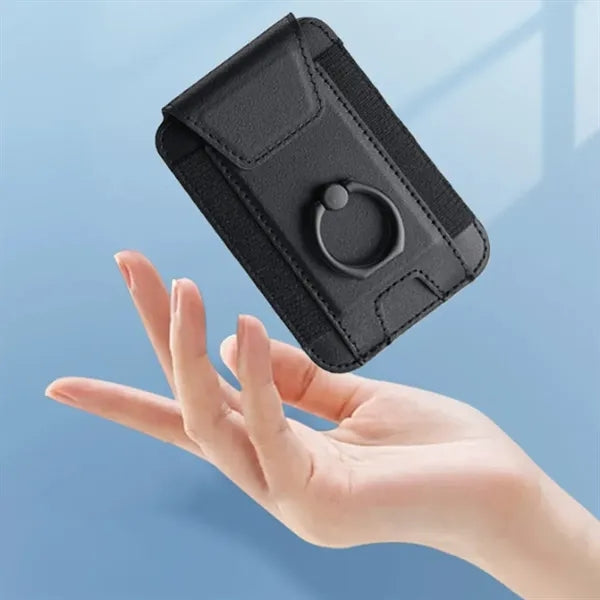 Elastic Cloth Magnetic Card Integrated Holder