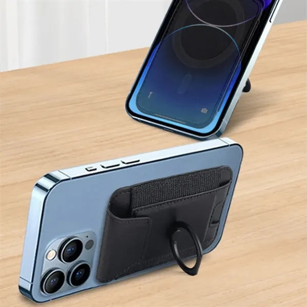 Elastic Cloth Magnetic Card Integrated Holder