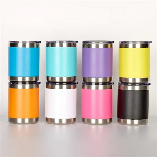 10oz Stainless Steel Tumbler with Slide Lid