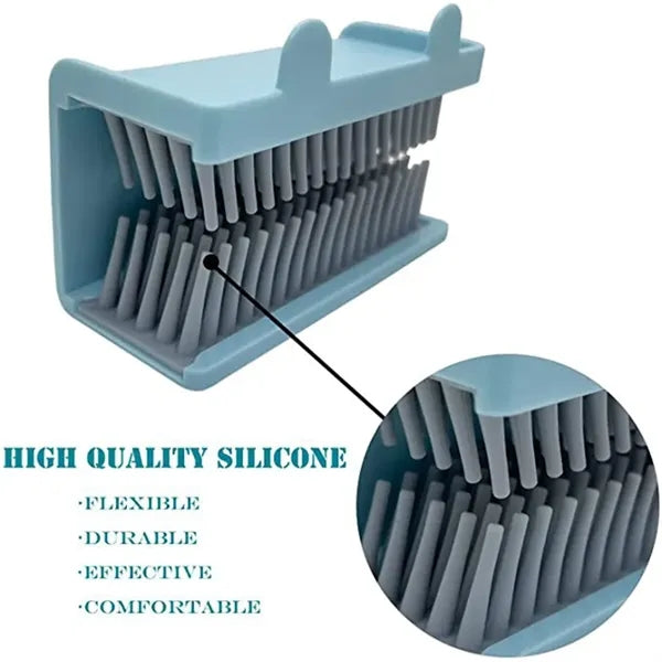 Silicone Shower Drain Hair Catcher Trap Wall Adhesive